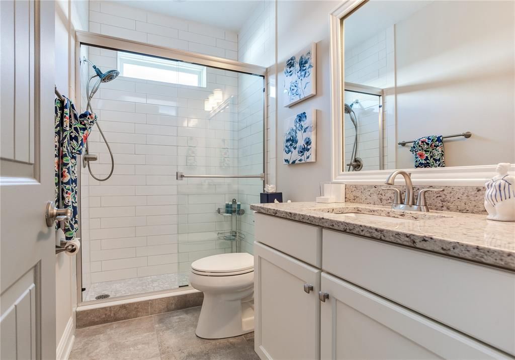 Bathroom, Glass Shower, Interior