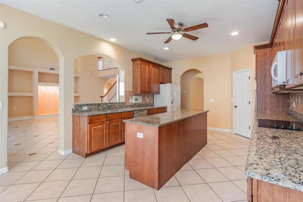 Interior, Kitchen, Recessed Lighting