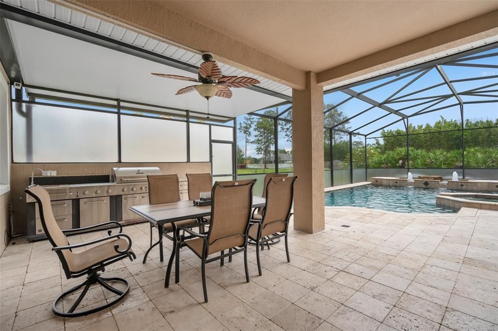Dining room, Glass Ceilings, Interior, Pool, Sun Room