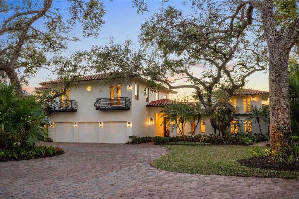 Attached, Backyard, Exterior, Facade, Spanish Mediterranean