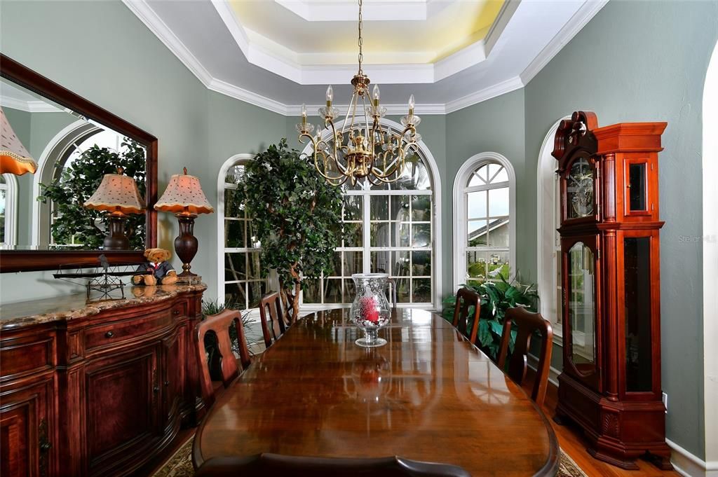 Chandelier, Dining room, Interior