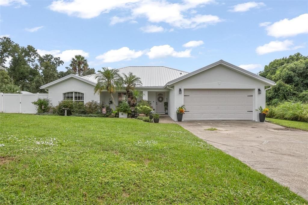 Attached, Backyard, Exterior, Facade, Ranch