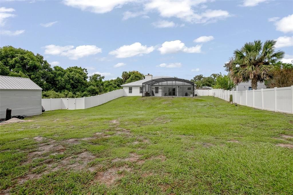 Backyard, Exterior