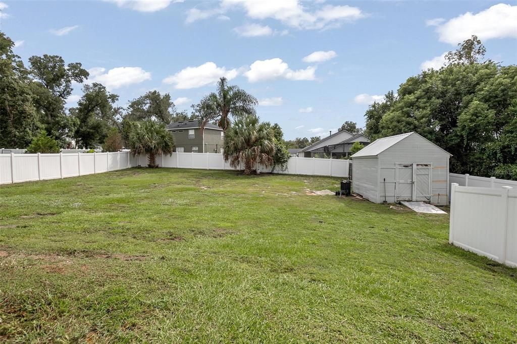 Backyard, Exterior