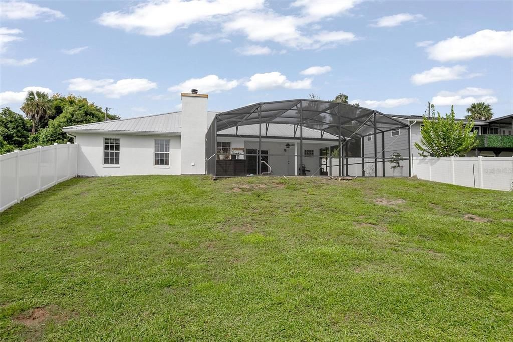 Backyard, Exterior