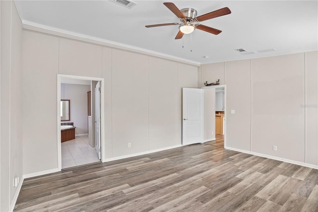 Bathroom, Empty room, Interior, Wood Texture Flooring