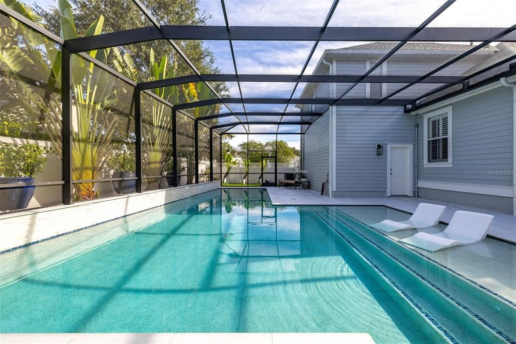 Glass Ceilings, Interior, Pool, Sun Room