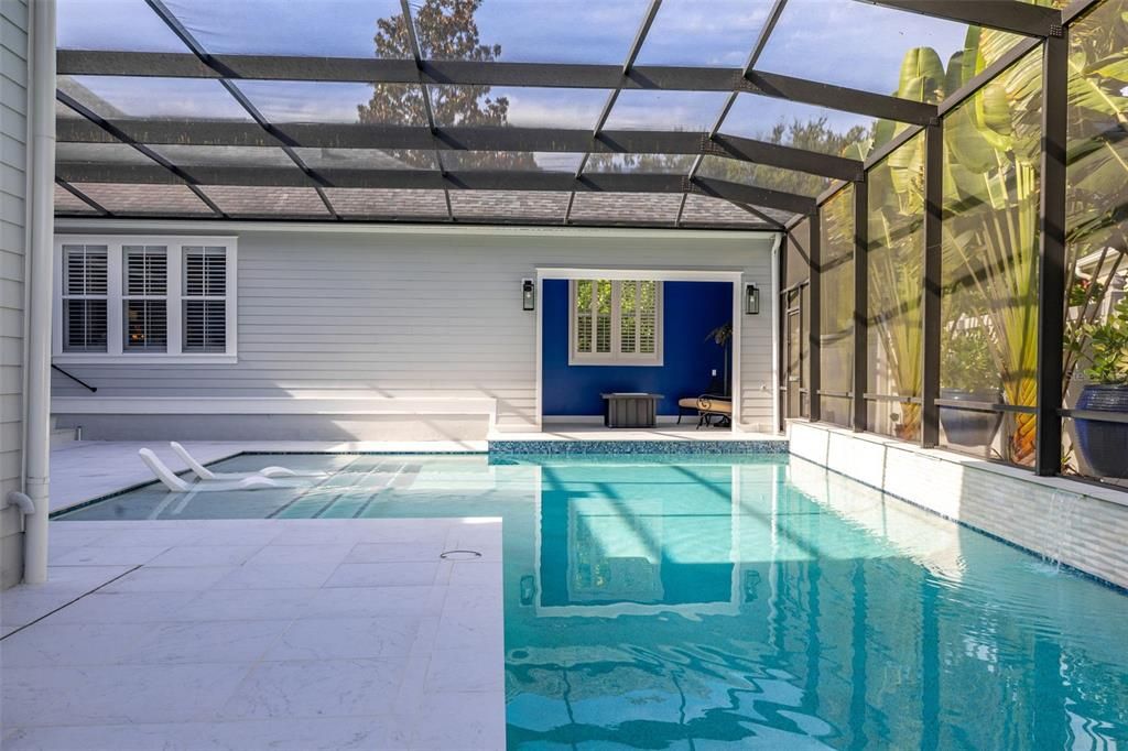 Glass Ceilings, Interior, Pool, Sun Room