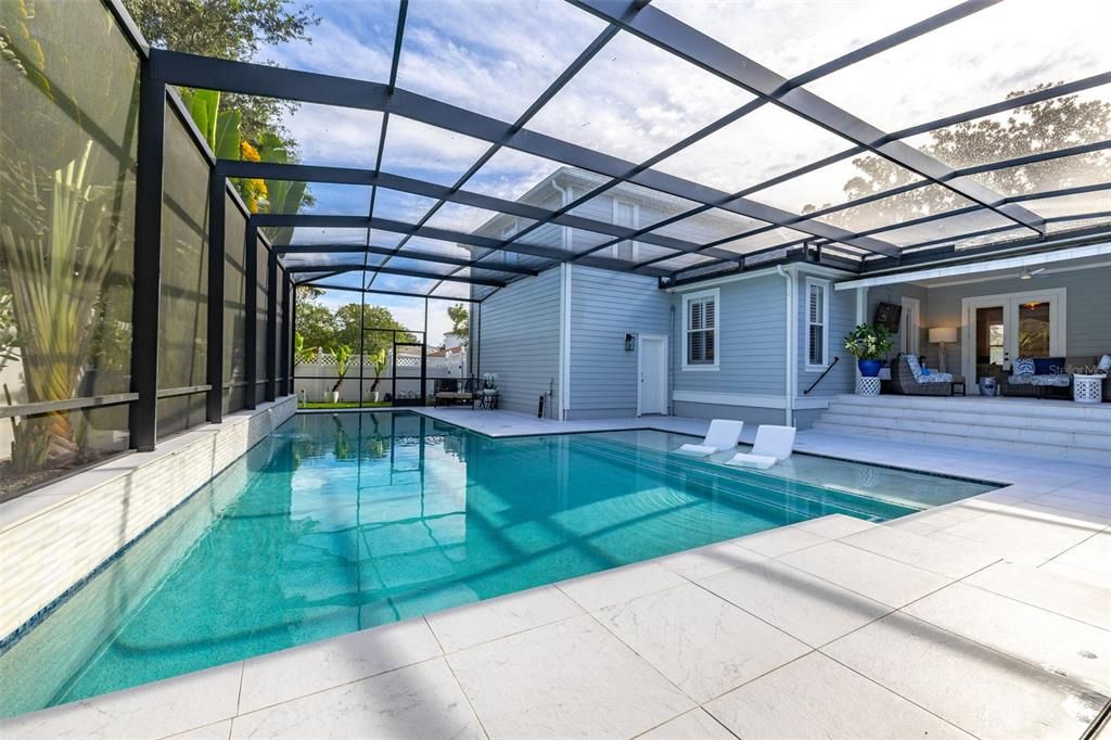 Glass Ceilings, Interior, Pool, Sun Room