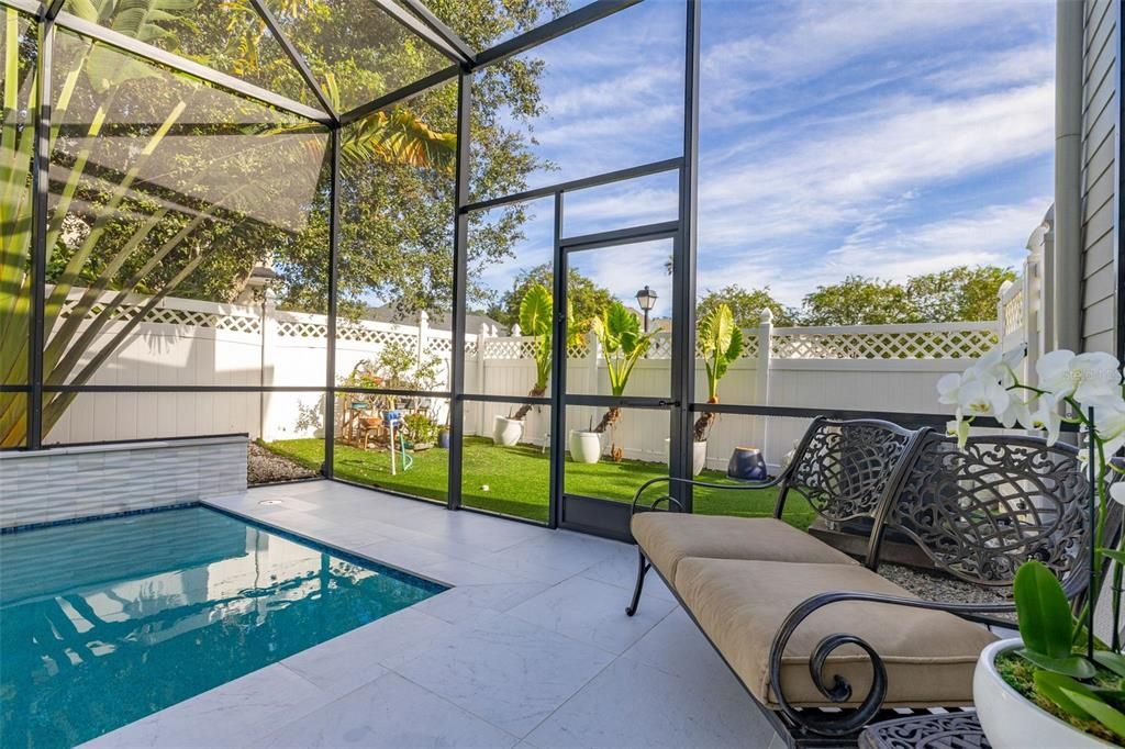 Glass Ceilings, Interior, Pool, Sun Room