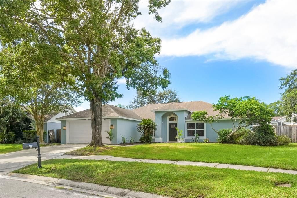 Attached, Backyard, Exterior, Facade, Ranch