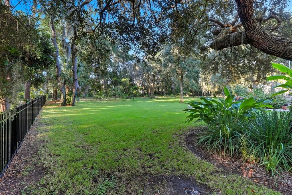 Backyard, Exterior
