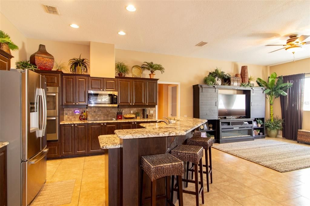 Interior, Kitchen, Recessed Lighting, Stainless Steel Appliances