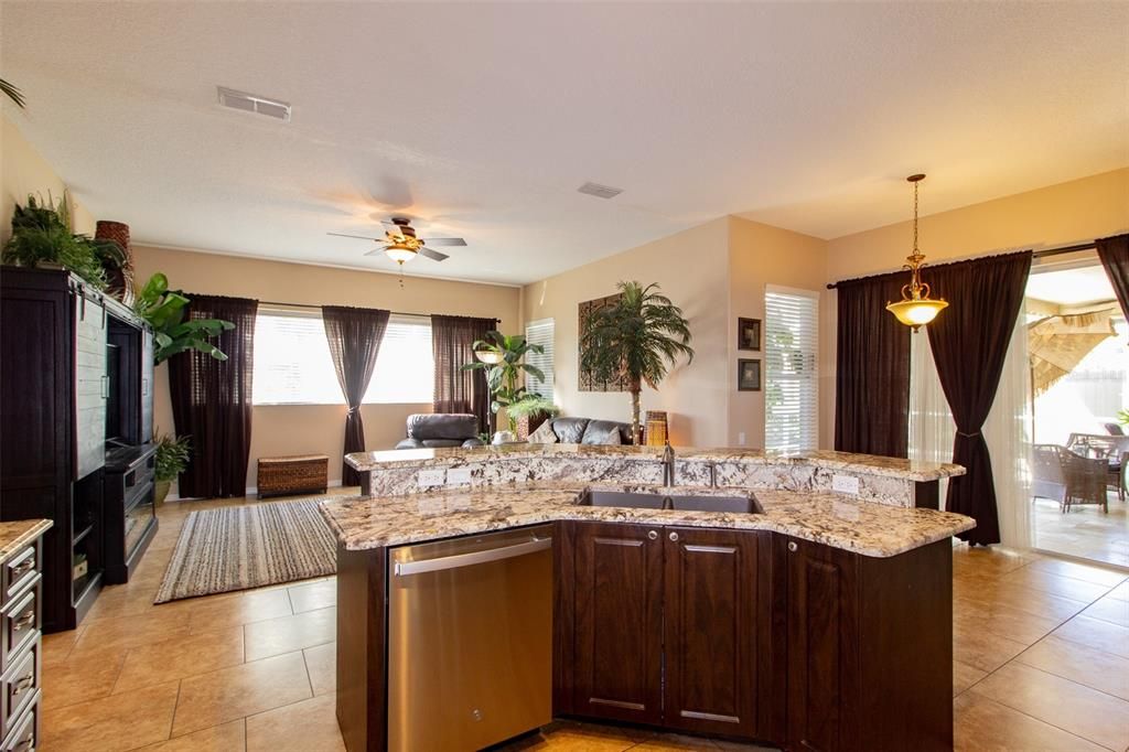 Interior, Kitchen, Pendant Lights