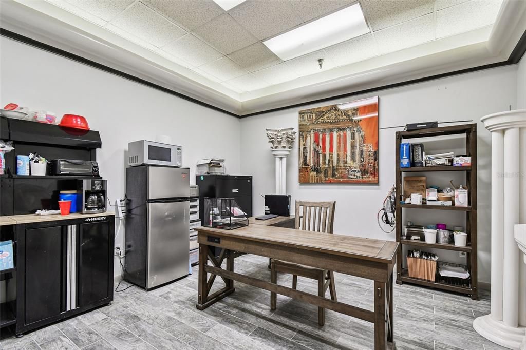 Home Office, Interior, Wood Texture Flooring