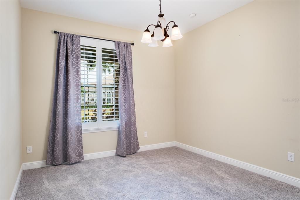 Chandelier, Empty room, Interior
