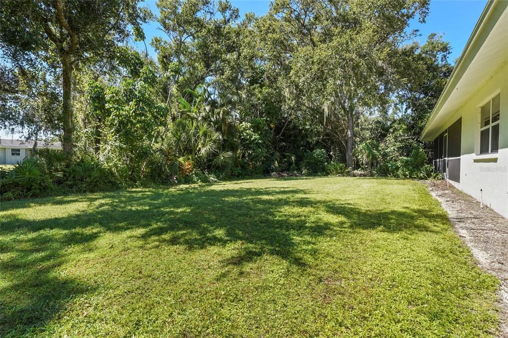 Backyard, Exterior