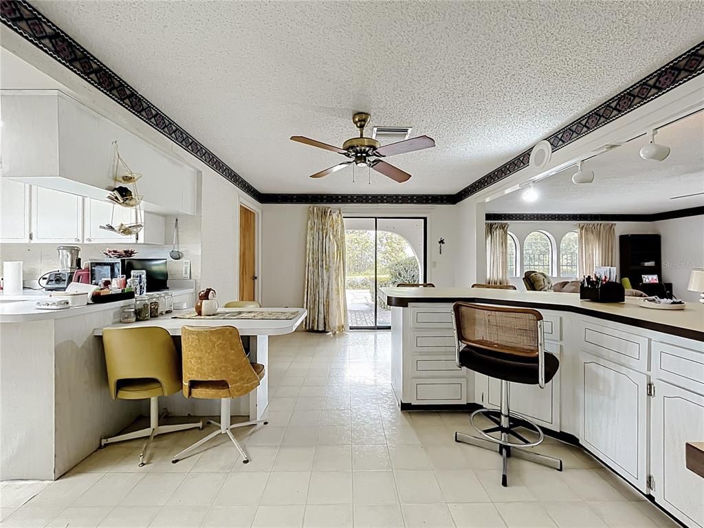 Home Office, Interior, Kitchen