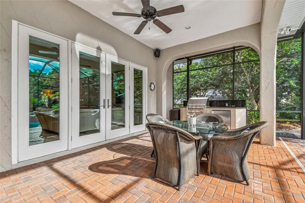 Exterior, Outdoor Kitchen, Sun Room
