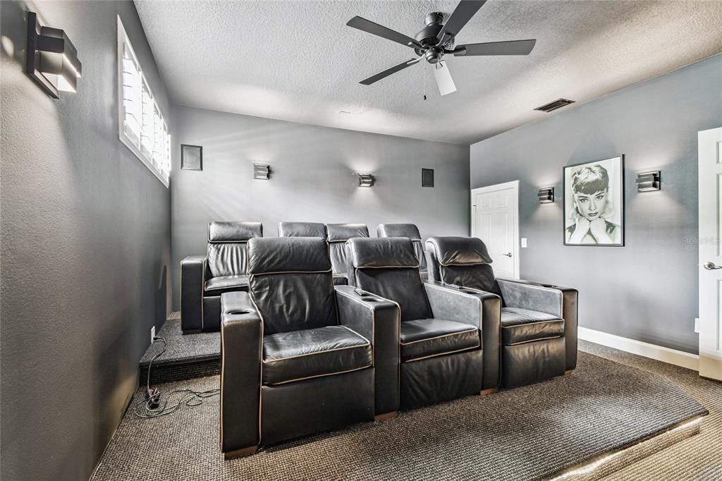 Home Theatre Room, Interior, Theatre Room