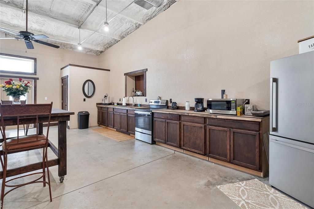 Dining room, Interior, Kitchen