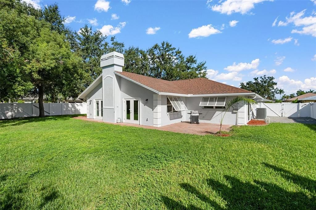 Backyard, Exterior