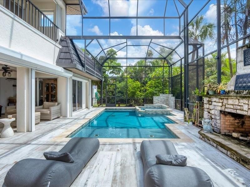 Glass Ceilings, Interior, Pool, Sun Room