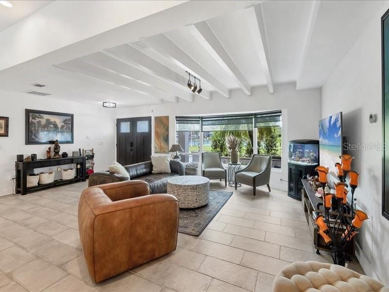 Fireplace, Interior, Living room, Recessed Lighting
