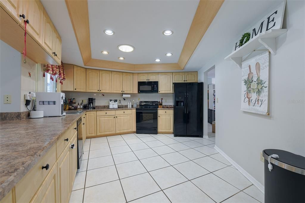 Interior, Kitchen, Recessed Lighting