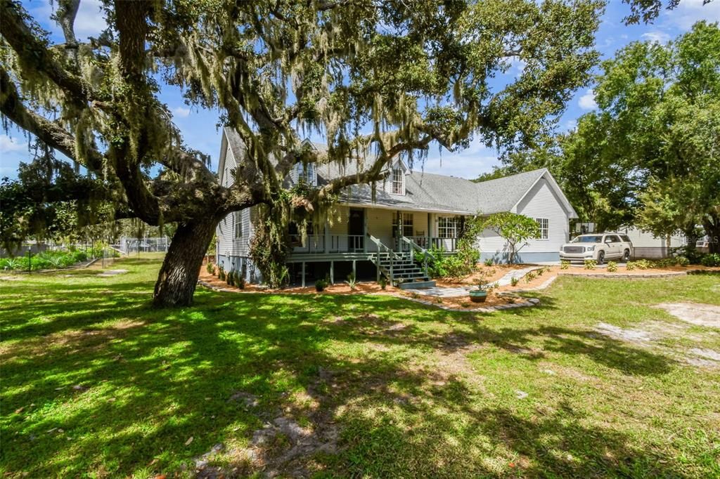 Backyard, Exterior