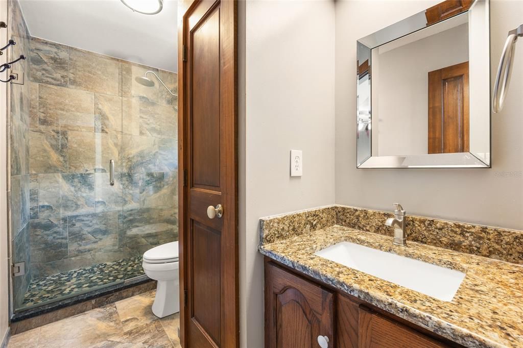 Bathroom, Glass Shower, Interior