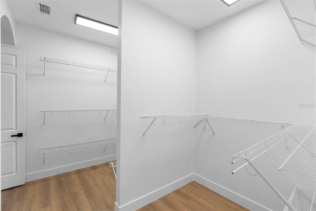 Interior, Recessed Lighting, Walk-in Closets, Wood Texture Flooring