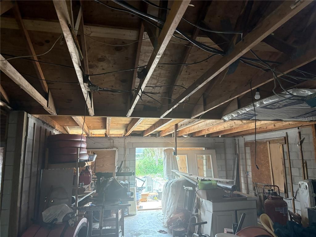 Interior, Wooden Beams