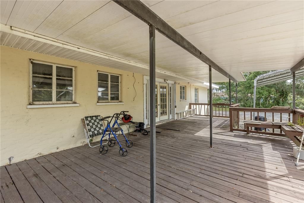 Exterior, Wood Texture Flooring