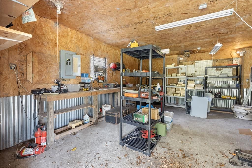 Interior, Wooden Walls