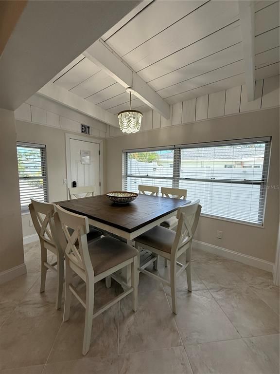 Dining room, Interior, Pendant Lights