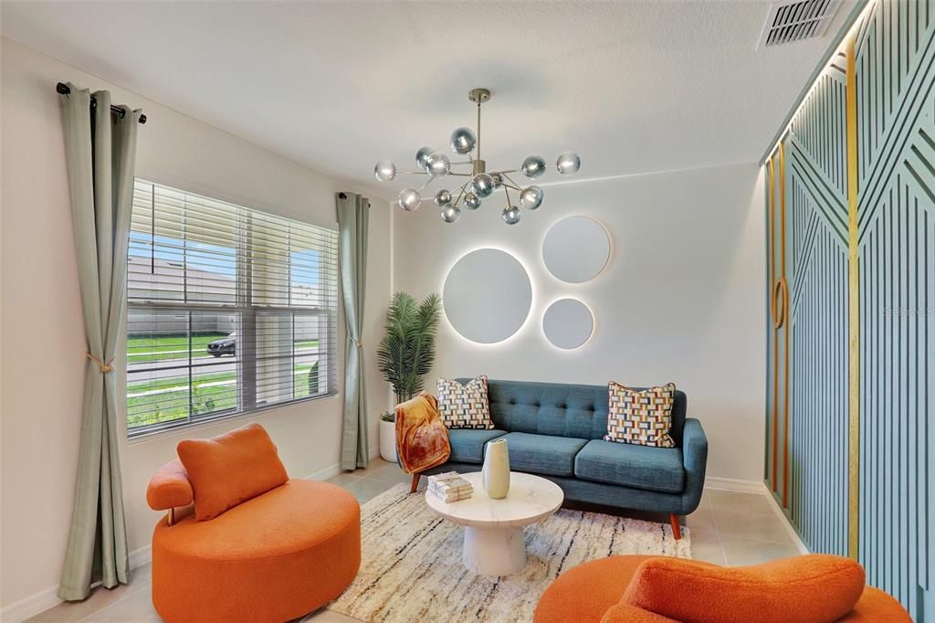 Interior, Living room, Pendant Lights