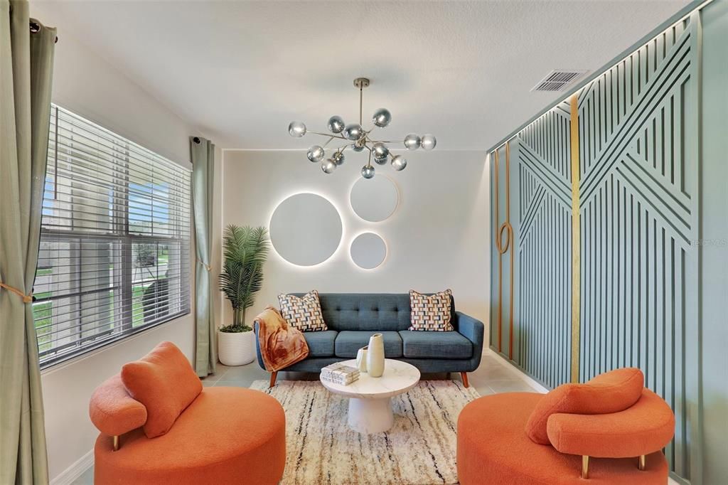 Interior, Living room, Pendant Lights