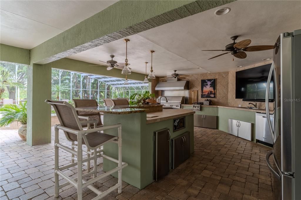 Dining room, Interior, Kitchen, Recessed Lighting
