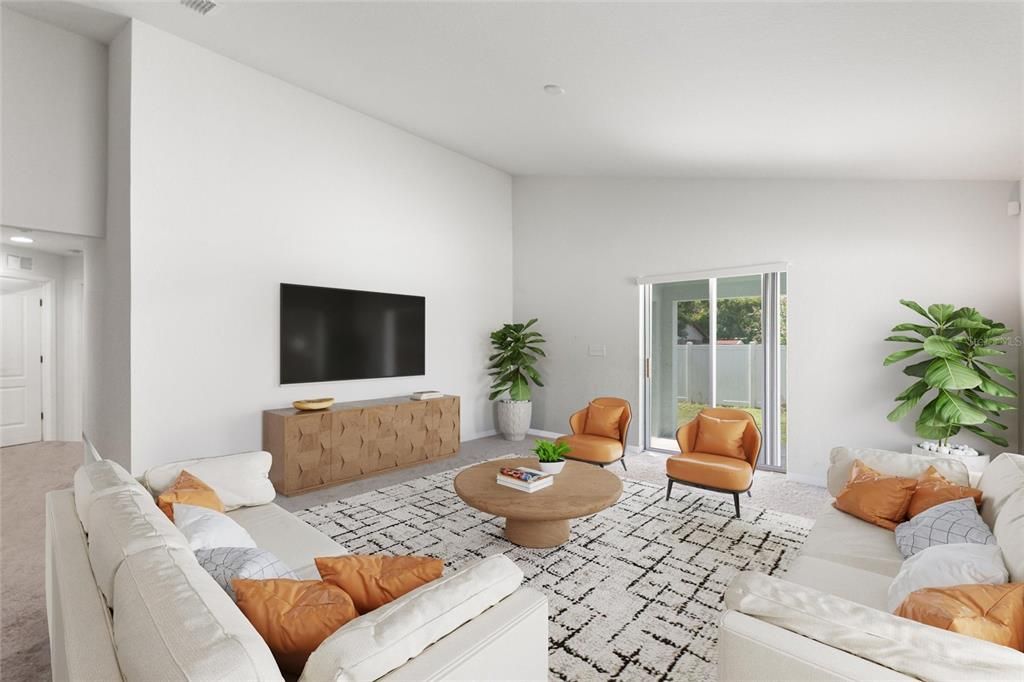 Interior, Living room