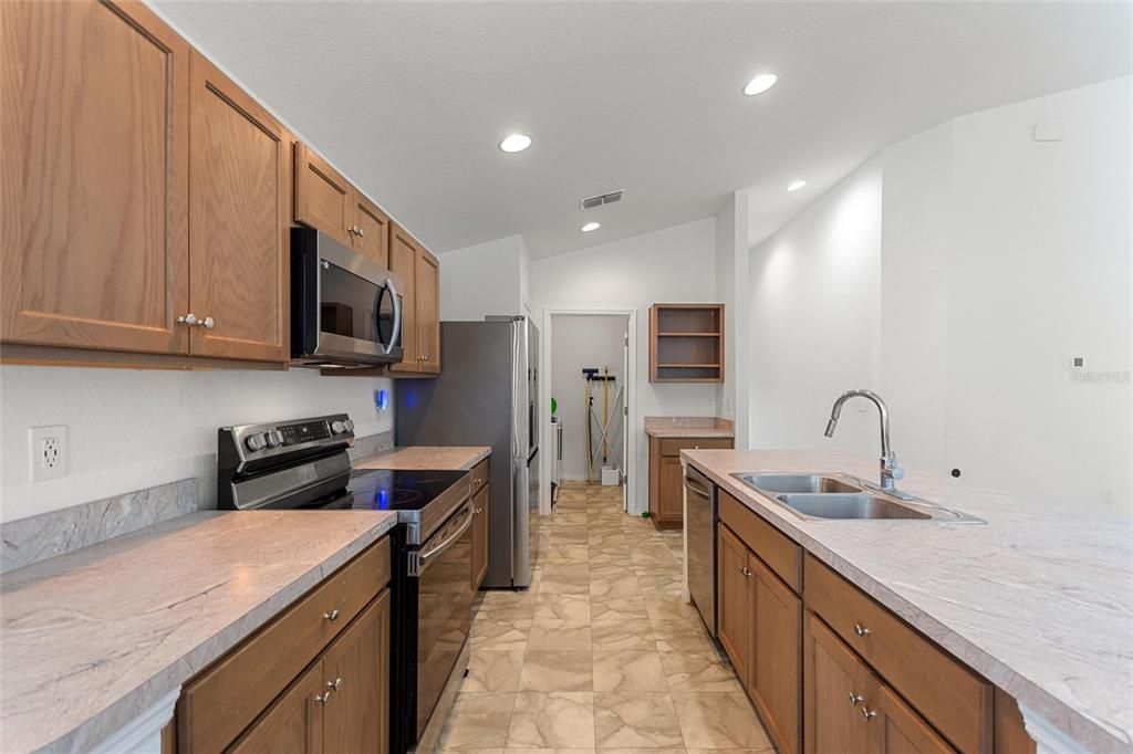 Interior, Kitchen, Recessed Lighting
