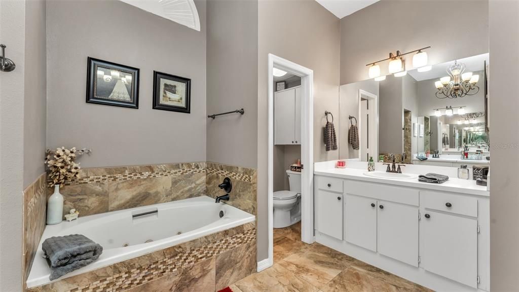Bathroom, Chandelier, Interior