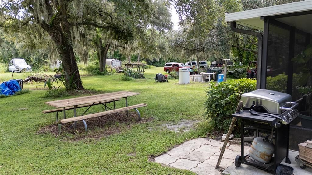 Backyard, Exterior