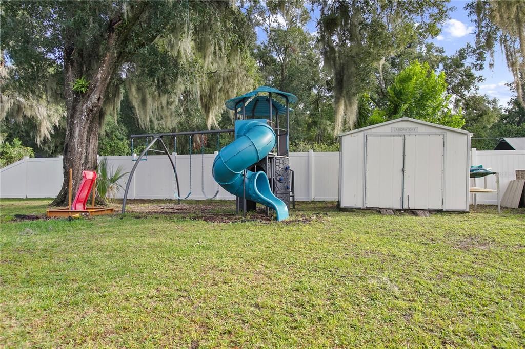 Backyard, Exterior, Playground