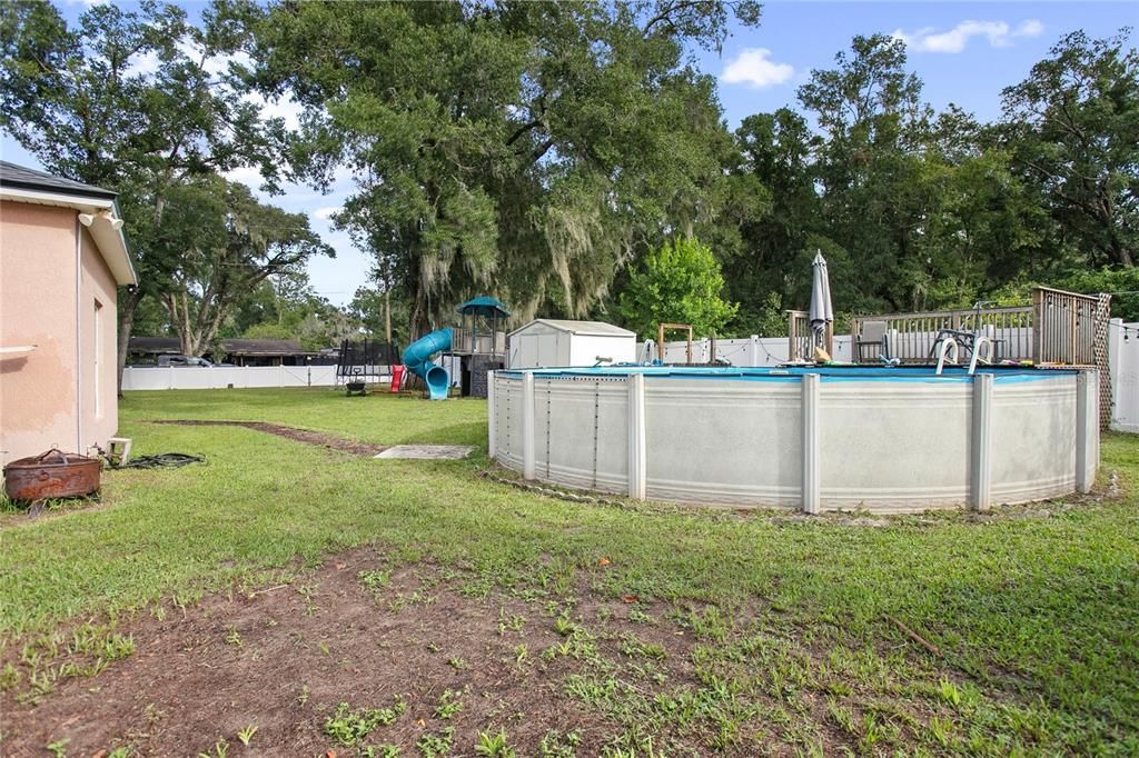 Backyard, Exterior, Playground, Pool