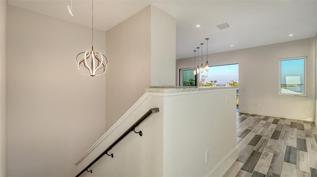 Interior, Pendant Lights, Recessed Lighting, Wood Texture Flooring