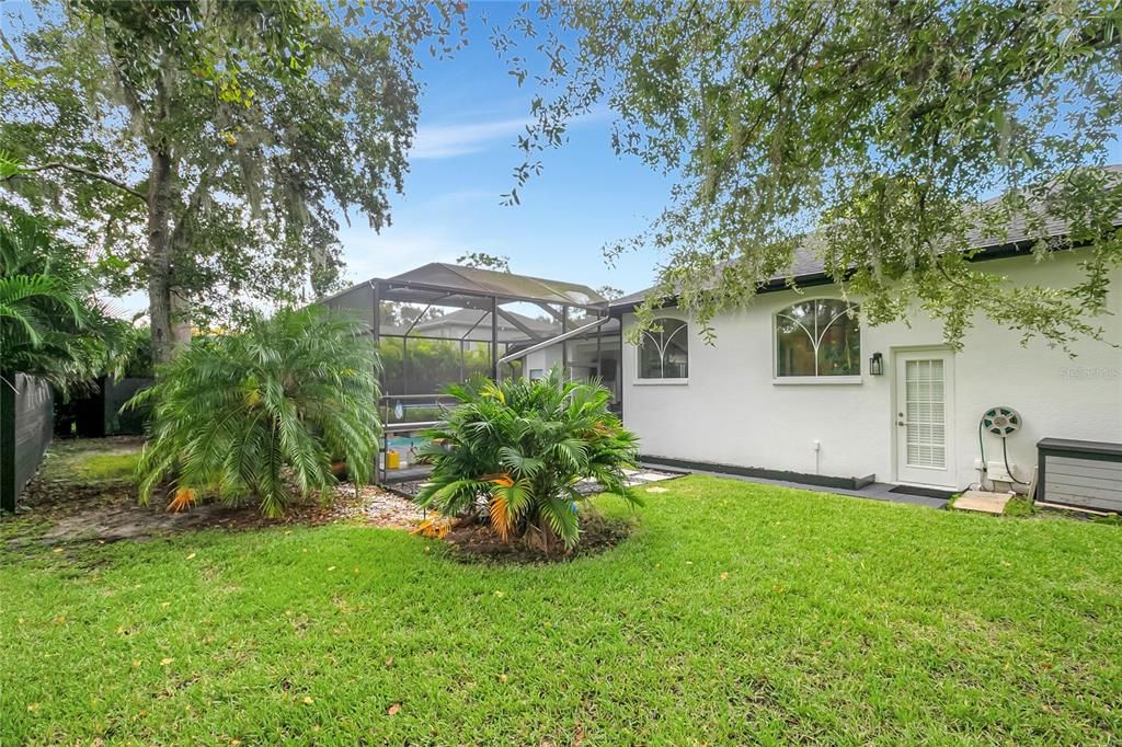 Backyard, Exterior
