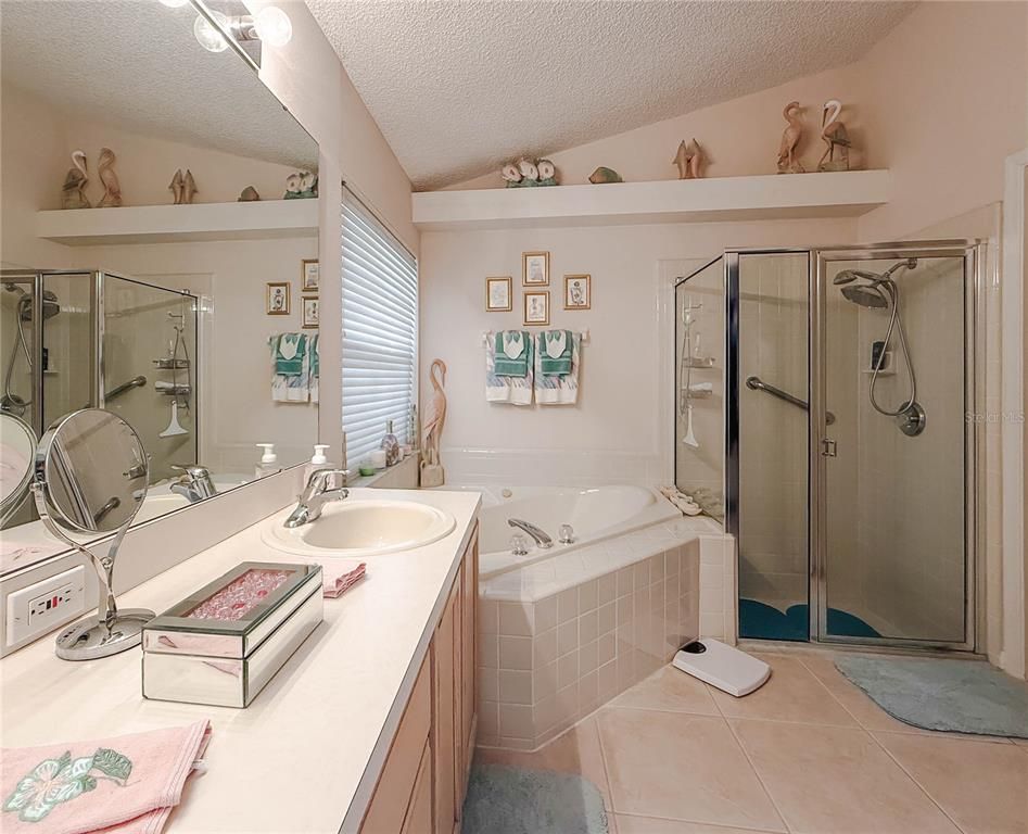 Bathroom, Dual Sink Vanities, Glass Shower, Interior