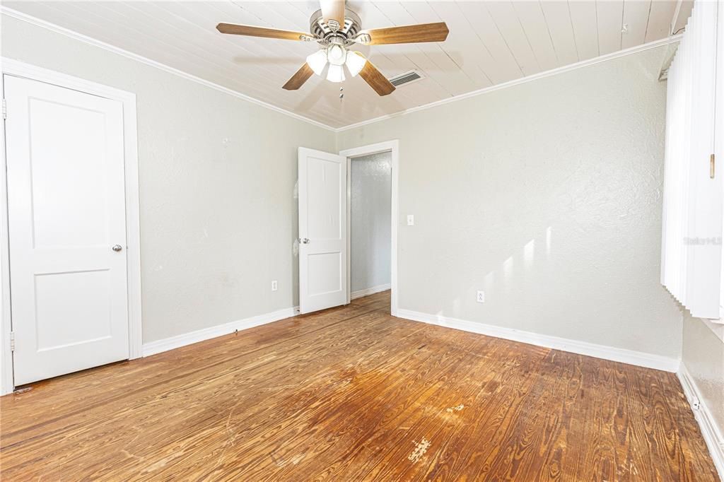Empty room, Interior, Wood Texture Flooring
