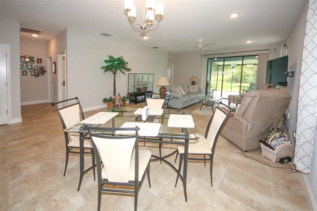 Chandelier, Dining room, Interior, Living room, Recessed Lighting